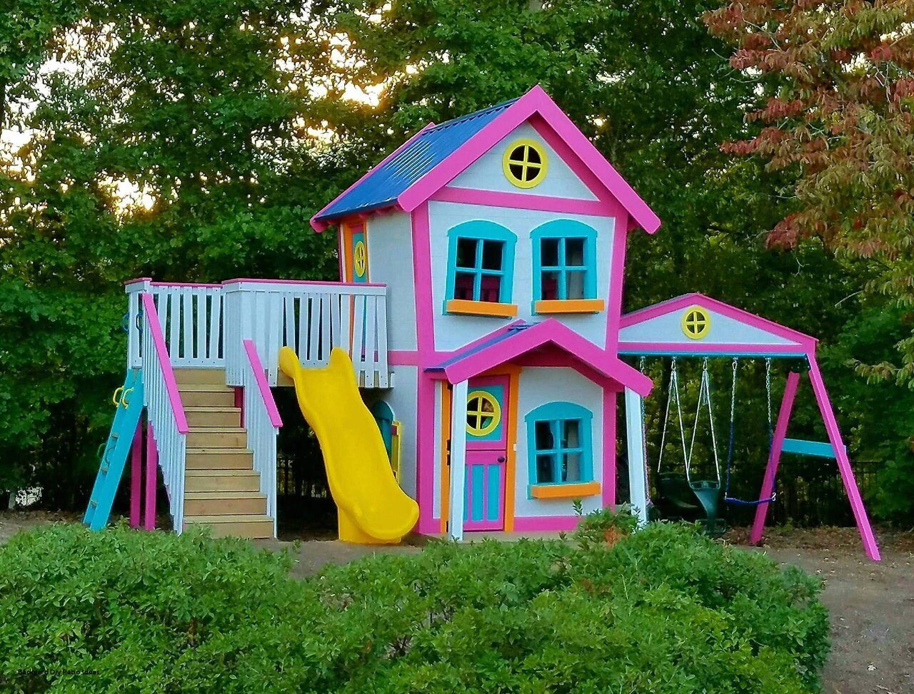 Игровые дом 1. Домик для детей. Игровой домик для детей. Детские домики на участке. Детские игровые домики для дачи.